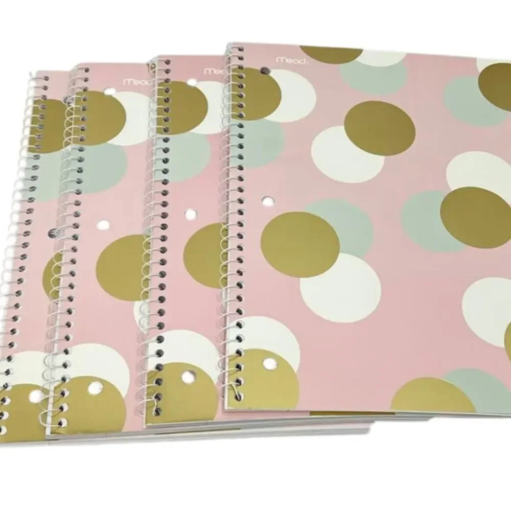 Mead Spiral Notebooks, 1‎ Subject, College Ruled Pape 12 Pack